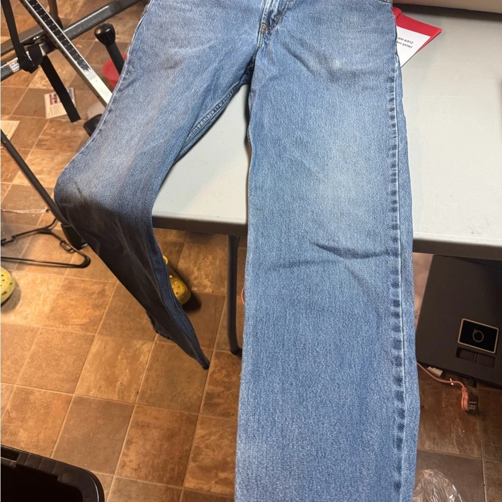 Levi's Light Blue Straight-Leg Jeans